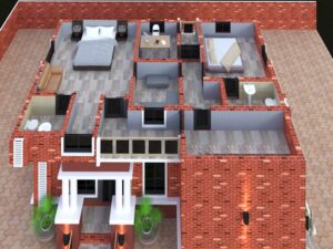 2/3 bedroom apartments @ Palmcity Estate, Uyo